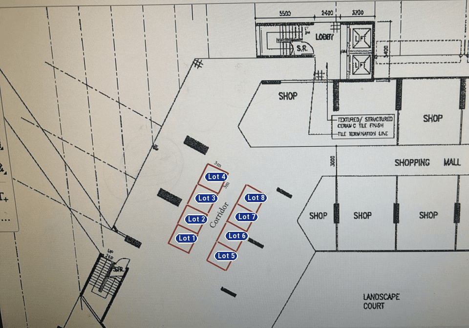 Floor plan: Block 2 Level 1 Event Spaces