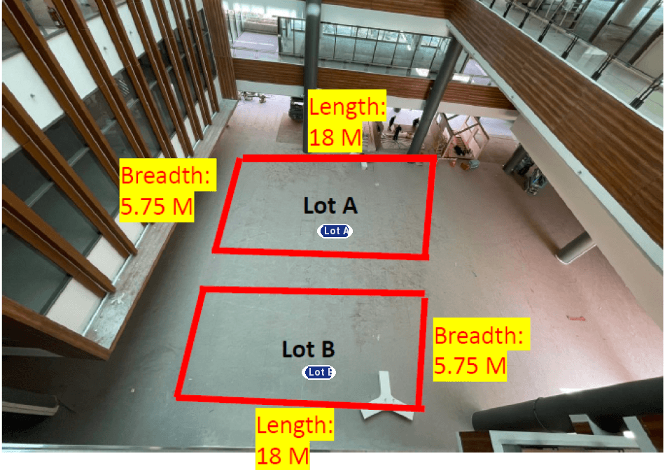 Floor plan: Level 1 Community Plaza