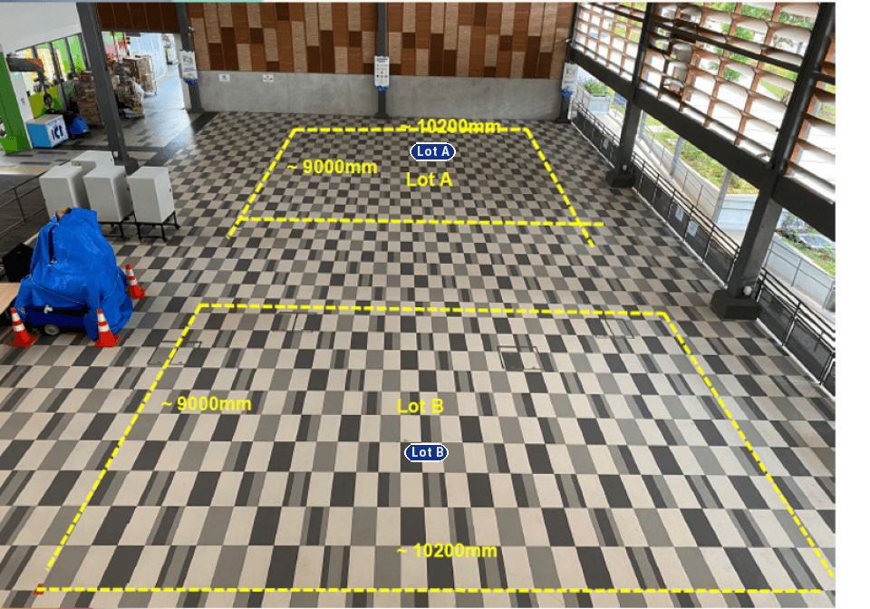 Floor plan: Level 1 Indoor Atrium